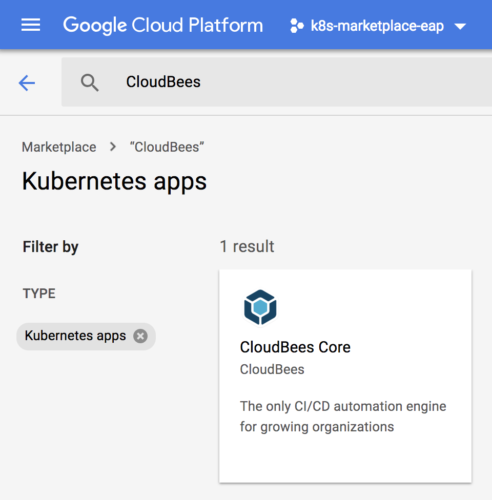 googlecloudplatformmarketplace CloudBeesテクマトリックス